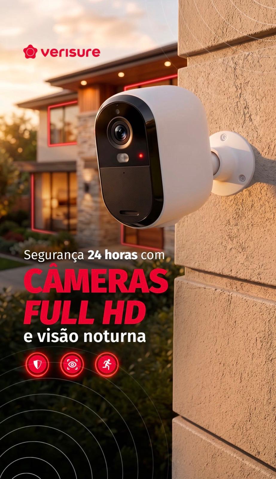 Apresentação do produto Verisure: Câmera externa